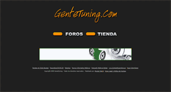 Desktop Screenshot of gentetuning.com