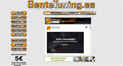 Desktop Screenshot of gentetuning.es